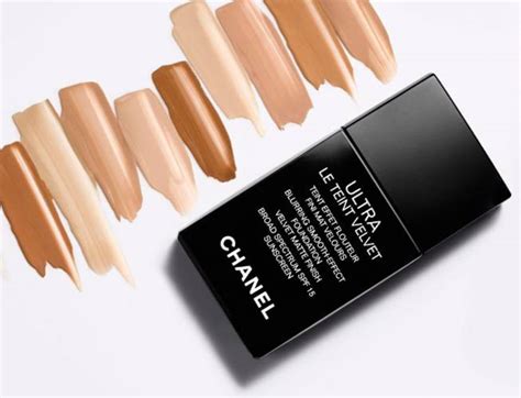 chanel ultra le teint velvet 40|Chanel velvet foundation 10 beige.